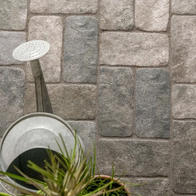 Tuscany Grey Cobble Matt Brick Effect Wall and Floor Tiles