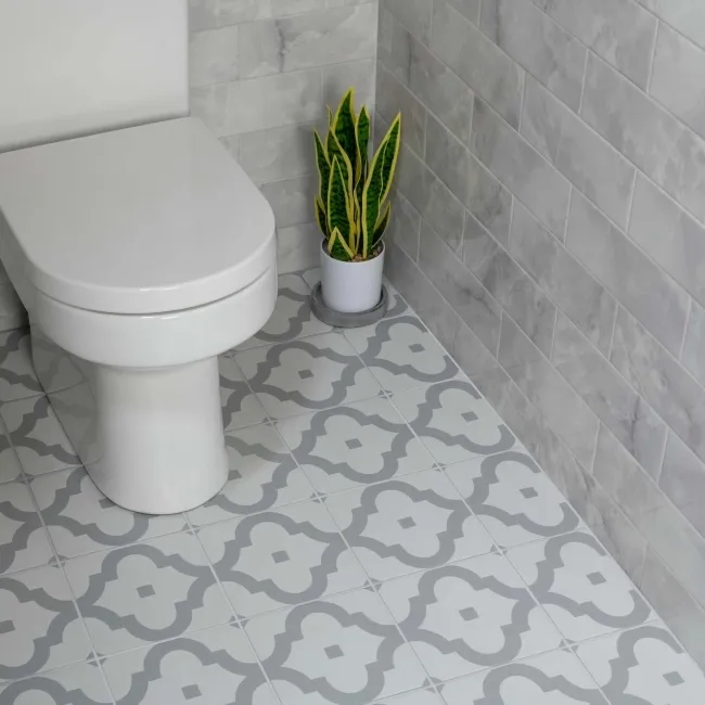 Passion Onyx Clouds Light Grey Marble Effect Wall Tiles