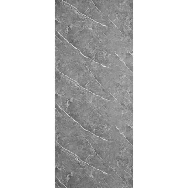 Trepanel Aqua® Matt Grey Marble Effect PVC Shower Wall Panel