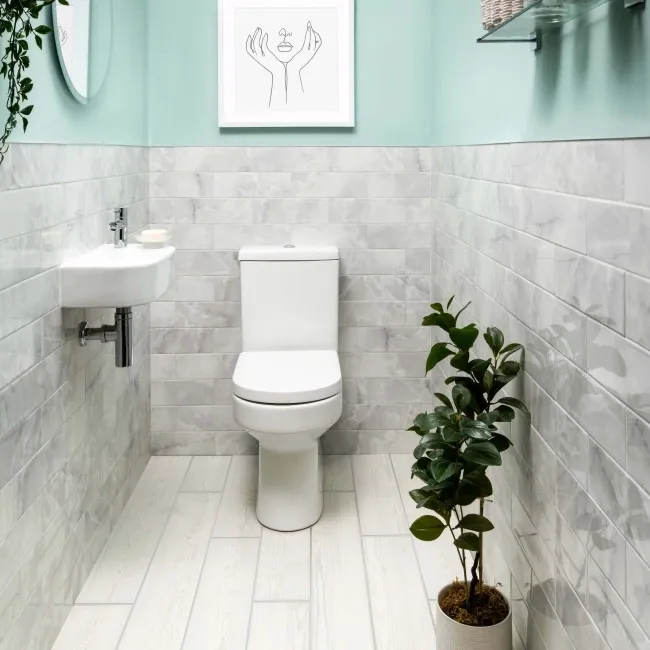 Passion Onyx Clouds Light Grey Marble Effect Wall Tiles