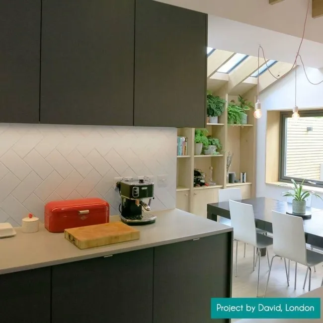 Flat Ceramic Chalk Farm Matt White Metro Tiles