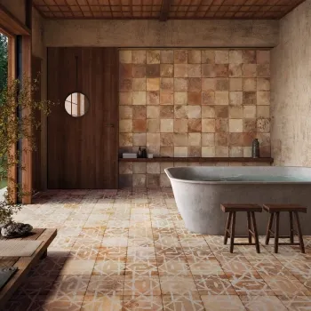 Allura Decor Terracotta Mixed Ceramic Wall and Floor Tiles