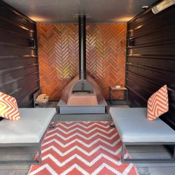 Hope Ochre Wall Gloss Orange Brick Tiles