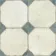 Octagon Effect Marine Blue Matt Vintage Pattern Wall and Floor Tiles