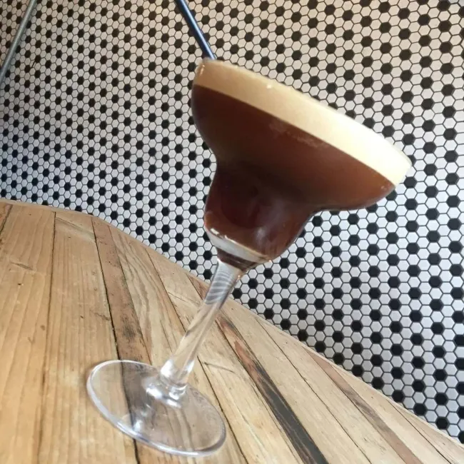 Pixel Chequer Hexagon White & Black Matt Mosaic Tiles