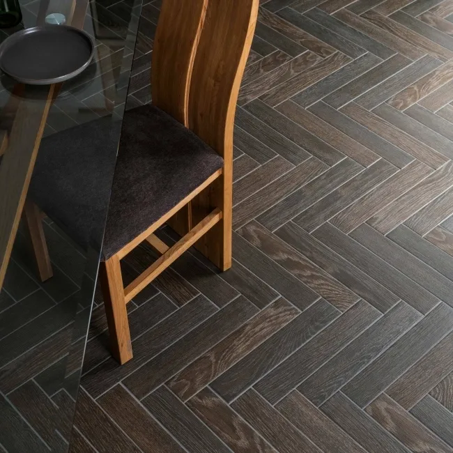 Bonsai Umber Wood Effect Porcelain Floor Tiles