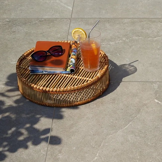 Clifton Grey Stone Effect 20mm Porcelain Paving Slabs