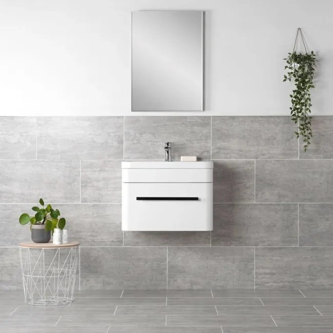 Coast Oyster Shell Grey Matt Stone Effect Wall And Floor Tiles