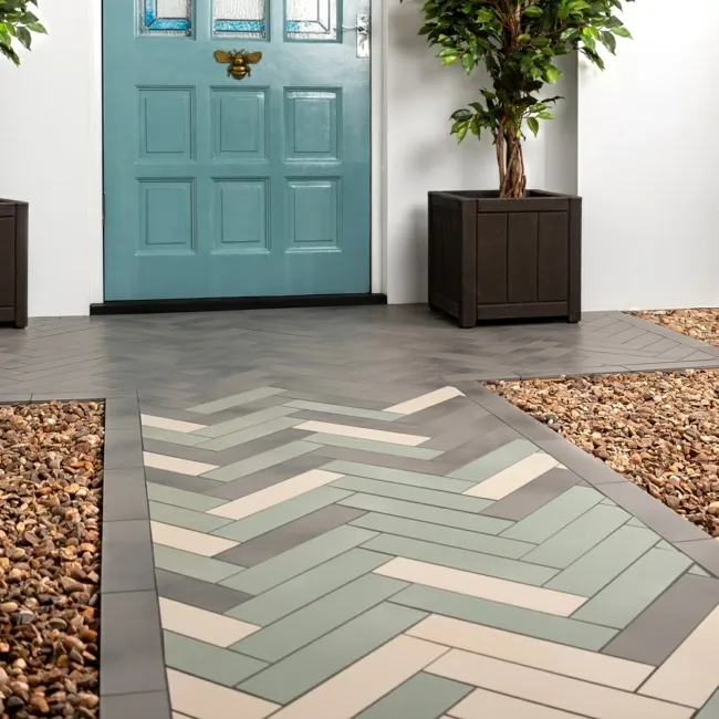 Chatham Dark Grey Matt Brick Wall and Floor Tiles