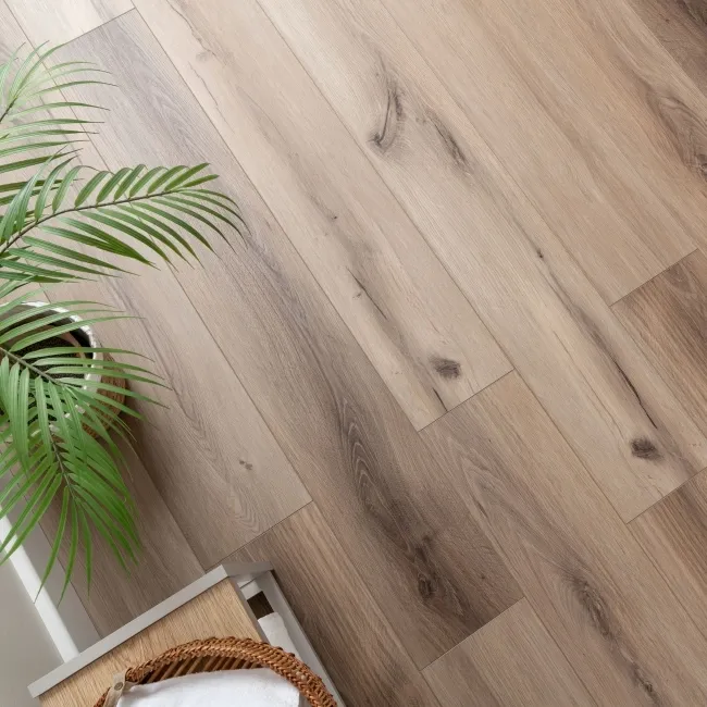 Trepanel Lux Warm Oak LVT Wood Effect Plank SPC Vinyl Flooring