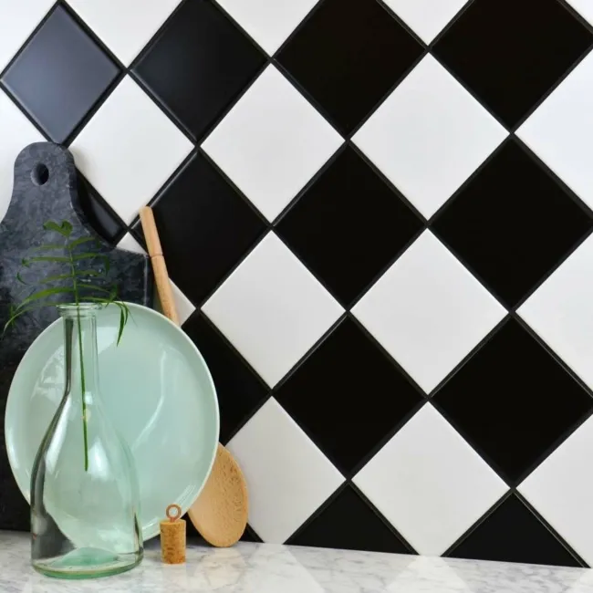 Spellbound Matt Black Tiles