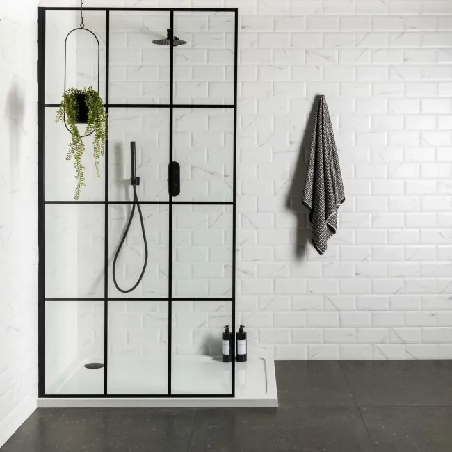 Vena Biana Bevelled Matt Marble Effect Metro Tiles