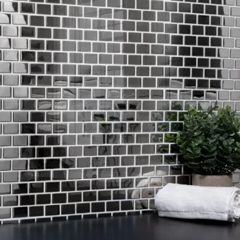 Jrangsu Polished Mosaic Oriental Stainless Steel Tiles Mosaic Tiles