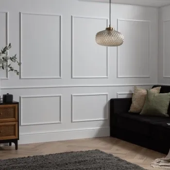 Trepanel Style® Paintable Astragal Moulded PS Wall Beading/Dado