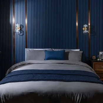 Trepanel® Stainless Steel Brushed Copper Decorative Acoustic Slat Cover