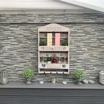 Isidora Gris Thin Splitface Effect Tiles