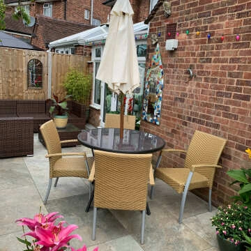 Flint Natural Slate Effect Paving Slabs