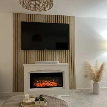 Trepanel® Oak Wide Slat Acoustic Wood Wall Panels