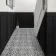 Adlington Black and White Matt Patterned Floor Tiles