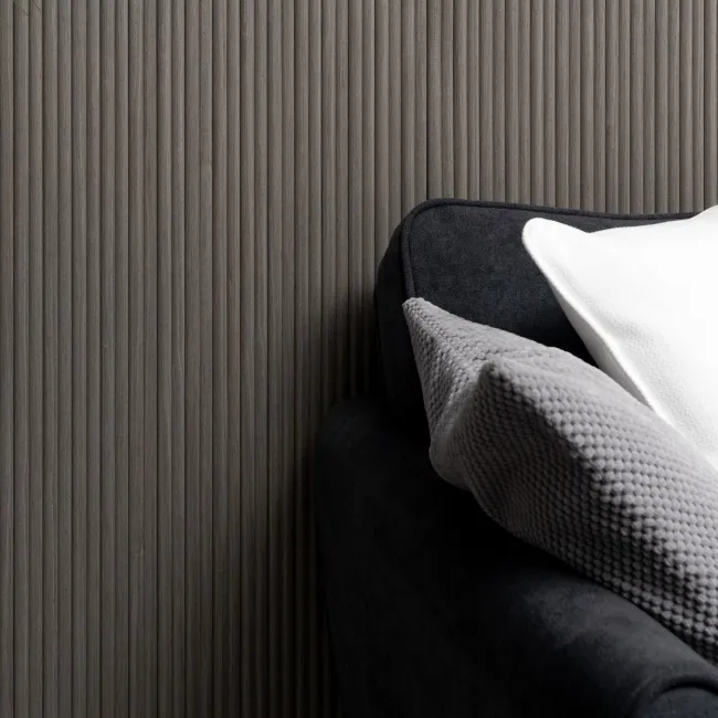 Trepanel Flex® Ash Grey Flexible Wood Panels 2400x300