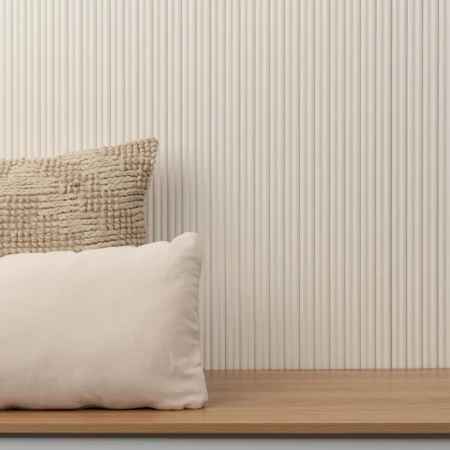 Trepanel Flex® White Flexible Wood Panels 2400x300