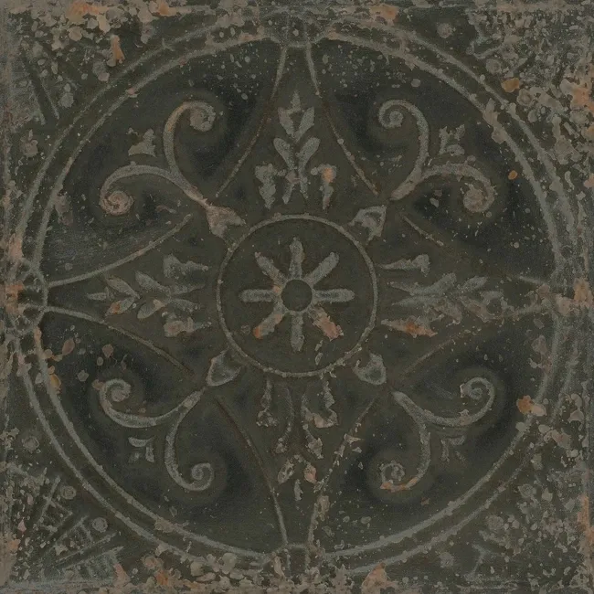 Embossed Metallic Pressed Patina Steel Tiles