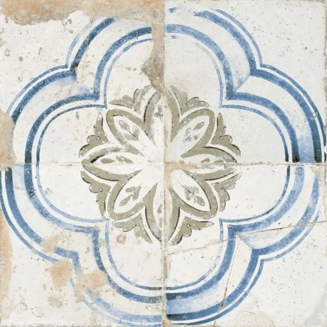 Floweret Antique Pattern Floor Tiles