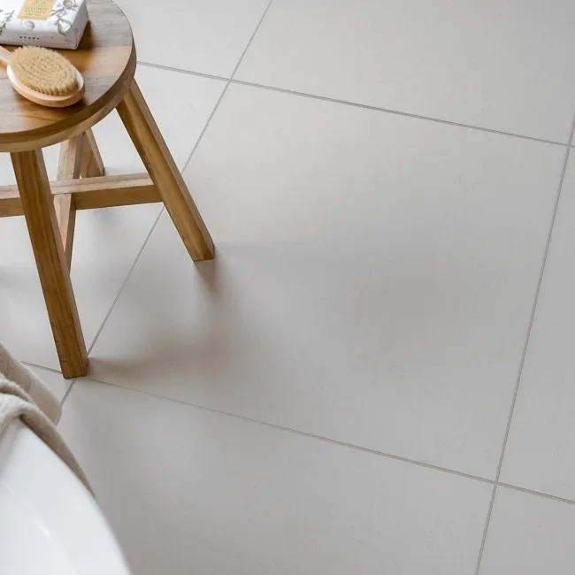 Lounge Matt Light Grey Stone Effect 600x600 Wall And Floor Tiles