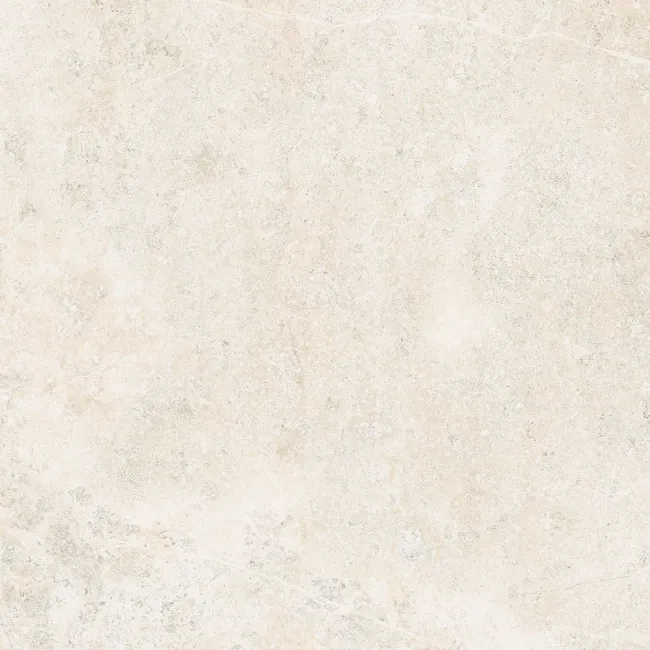 Fargo White Matt Stone Effect Anti Slip Wall and Floor Tiles 600x600