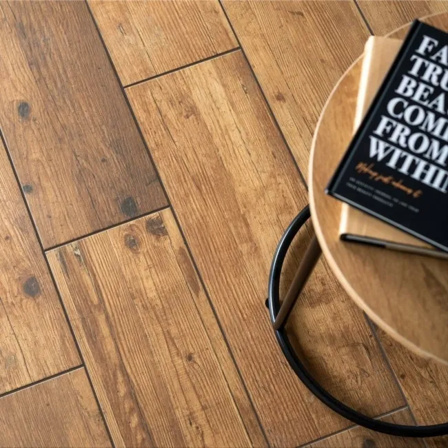 Rustic Oak Wood Effect Ceramic Floor Tiles