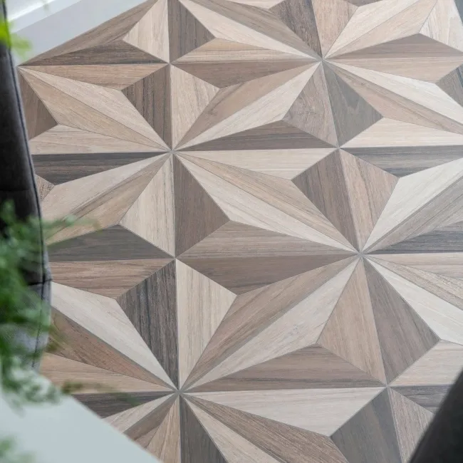 Sonoma Brown Matt Parquet Wood Effect Floor Tiles