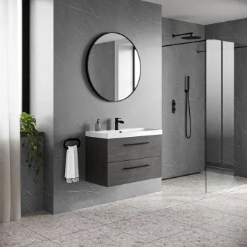 Trepanel Style® Grey Marble Effect Matt WPC Laminated Wall Panel