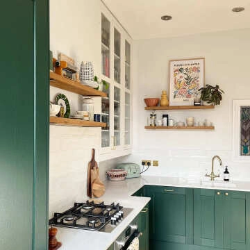 Rustic Gloss White Metro Tiles