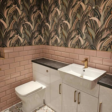 Covent Ceramic Garden Gloss Pink Metro Tiles