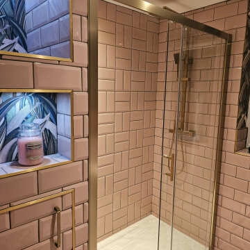 Covent Ceramic Garden Gloss Pink Metro Tiles