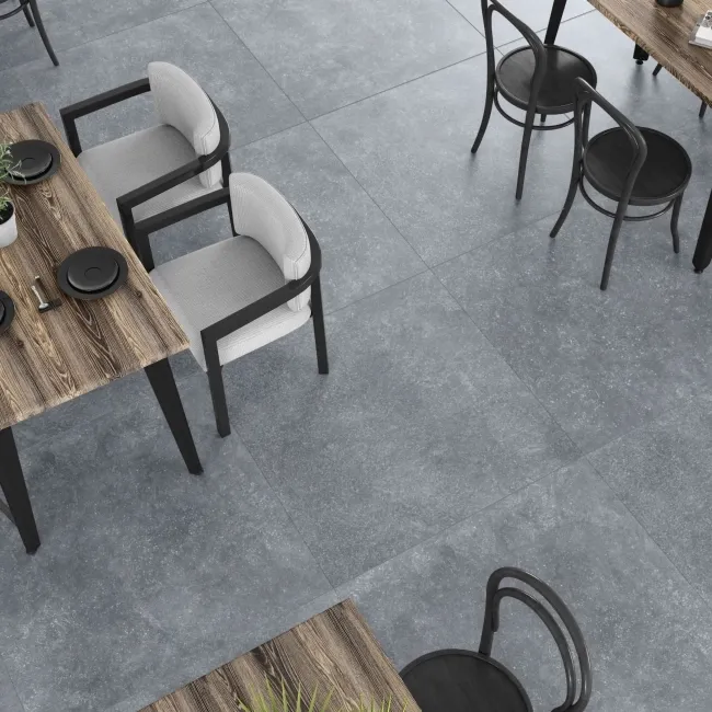 Motive Graphite Porcelain Tiles