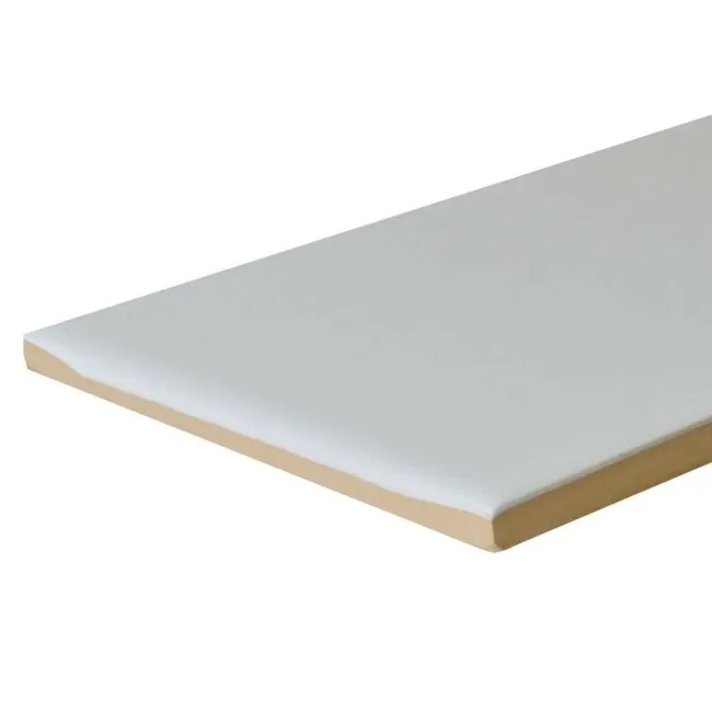 Linear White Matt Brick Shape Wall Tiles 300x100