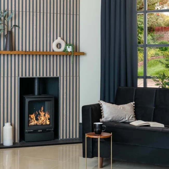 Timber Wood Slat Oak Ceramic Wall Tiles