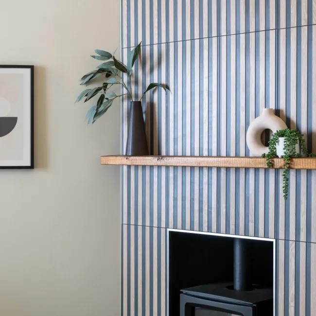Timber Wood Slat Oak Ceramic Wall Tiles