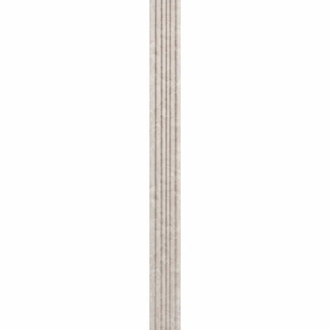 Trepanel Aqua 3D® Waterproof Light Grey Marble Effect Grooved Wall Panel 3 Pack (Covers 0.87 SQM)