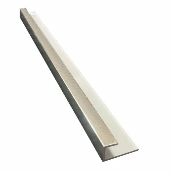 Trepanel Aqua® Shower Panel PVC End Cap Silver