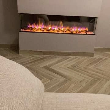 Bosco Noce Brown Wood Effect Porcelain Matt Wall and Floor Tiles