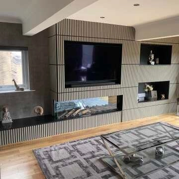 Trepanel® Ash Square Acoustic Wood Wall Panels