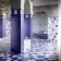 Souk Patchwork Hexagon Blue Patterned Matt Wall and Floor Tiles