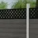 LuxeLine Composite Fence Panel Light Grey - Lattice Decorative Screen for Own Post