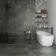Isidora Dark GreyThick Porcelain Splitface Effect Wall Tiles