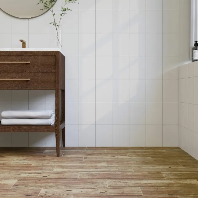 Crystal White Matt 250x200 Ceramic Wall Tiles