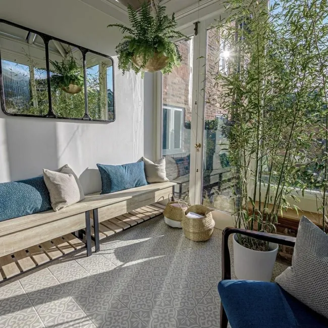 Arabesque Jewel Grey Matt Patterned Wall and Floor Tiles