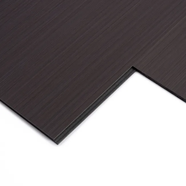 Trepanel Style® Warm Dark Grey Wood Effect Matt WPC Laminated Wall Panel