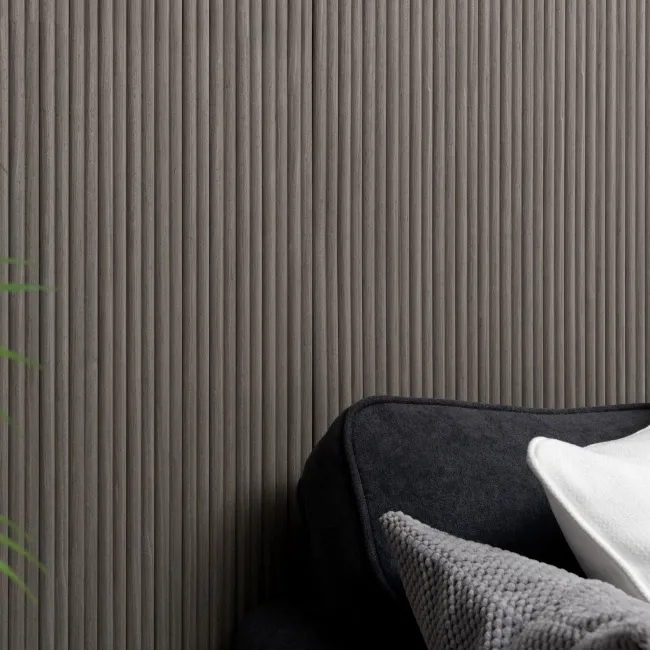 Trepanel Flex® Ash Grey Flexible Wood Panels 2400x300